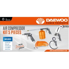 Daewoo 5pcsKIT 5pcs Pneumatic Air Tool Kit Set